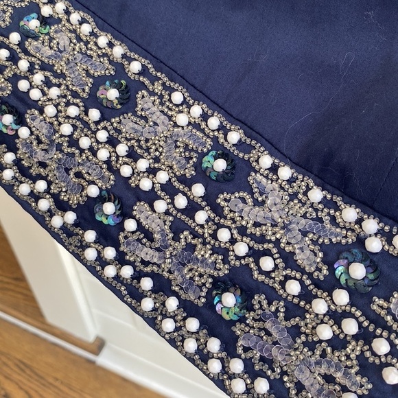 Lilly Pulitzer | Navy Blue Dress with Sequin Embellishment | Excellent Cond - Picture 3 of 9